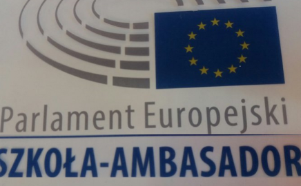 Nasza Szkoła – Ambasadorem Parlamentu Europejskiego